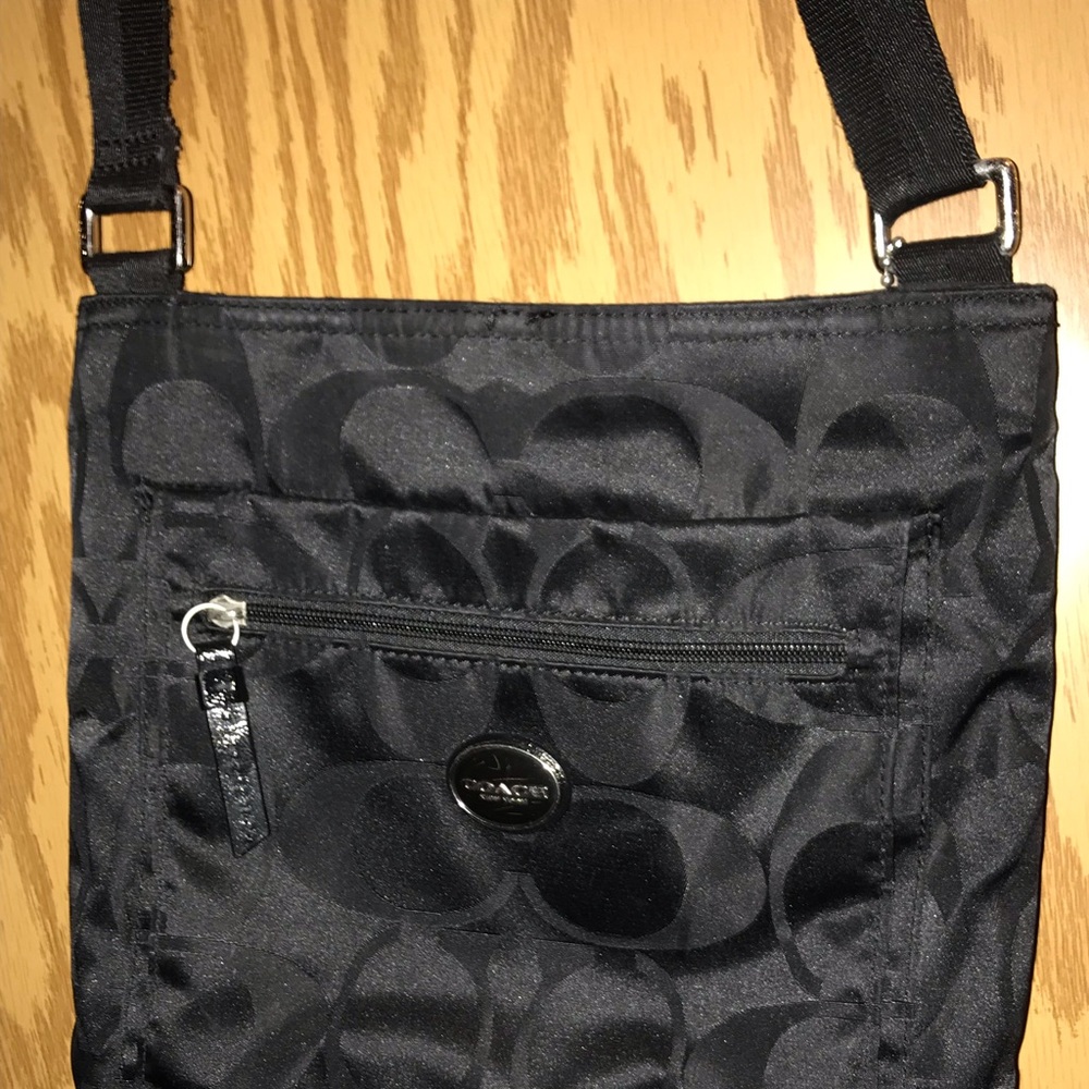 Coach cross body satchel